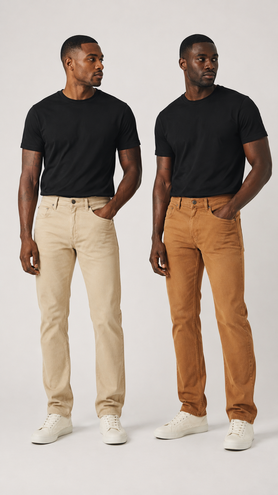 Lee Jeans Tan & Beige Brooklyn Active Stretch Twill - L812 SA278