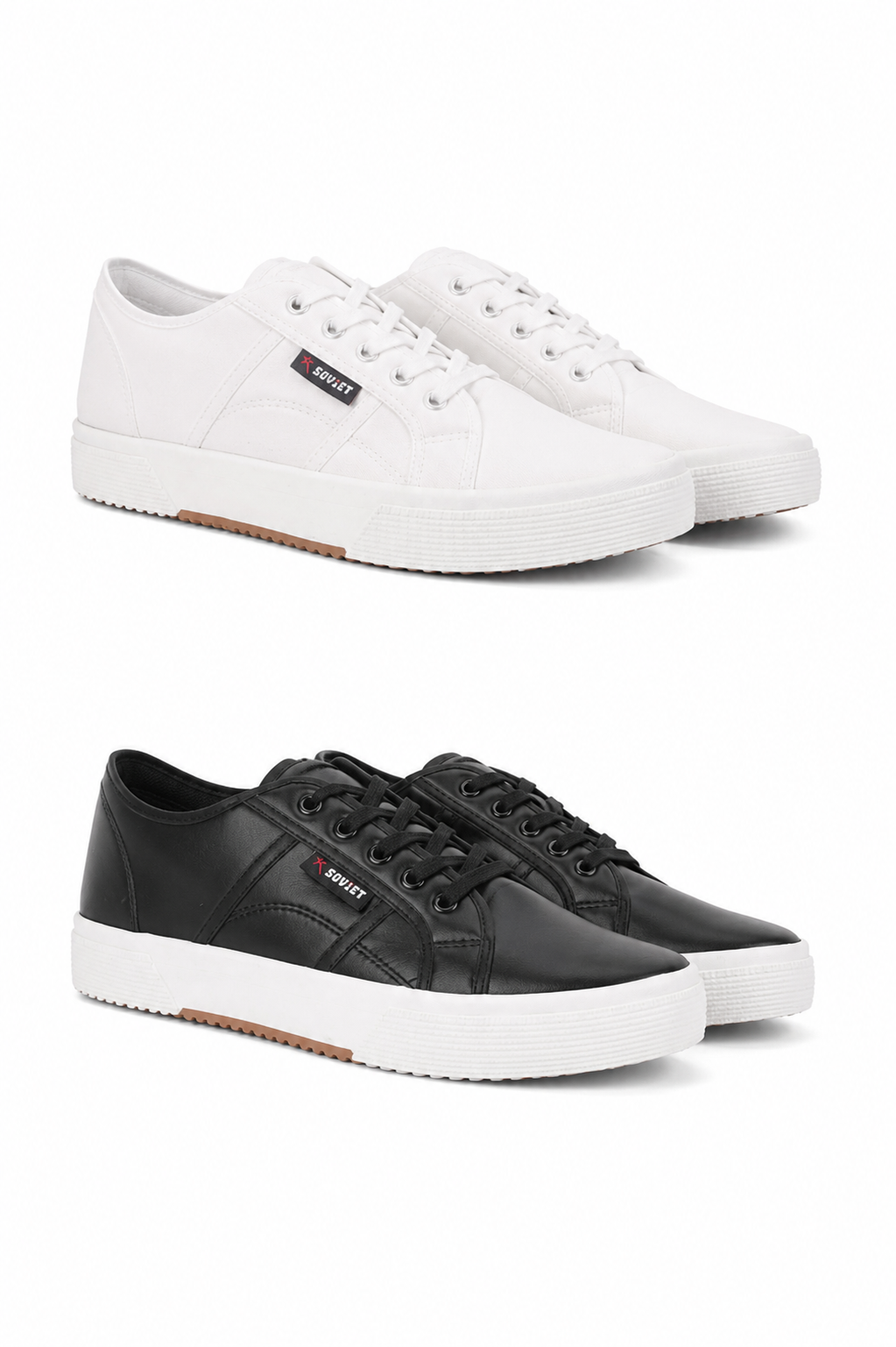 Soviet Bundle Deal Black & White Rosewood Sneakers