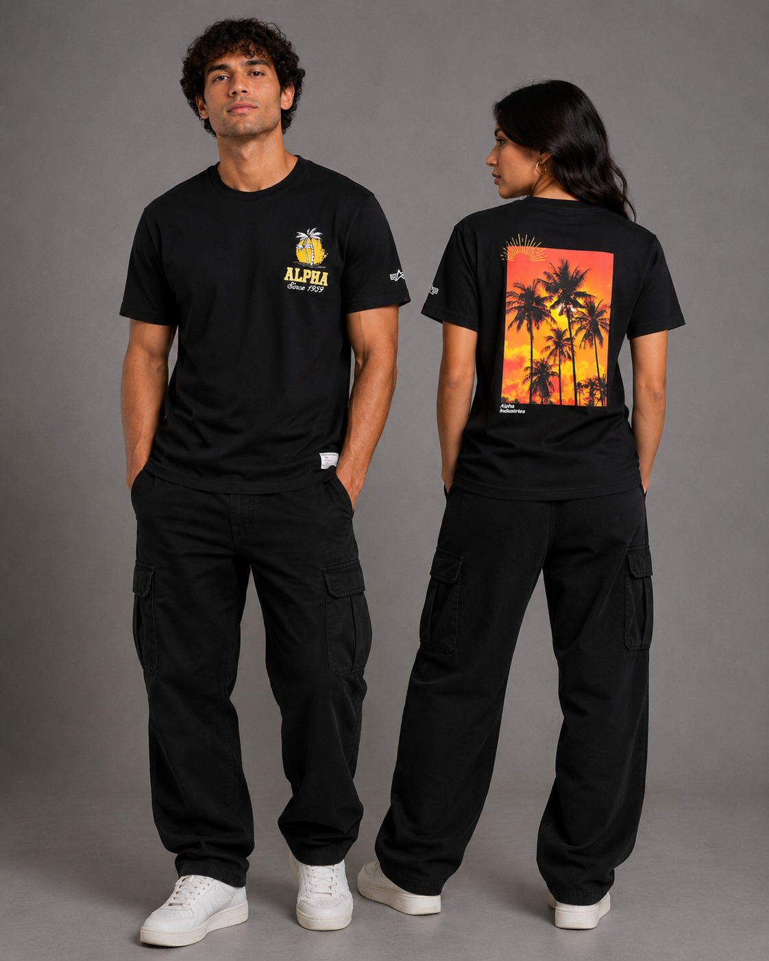 Alpha Industries Okinawa Black T-Shirt