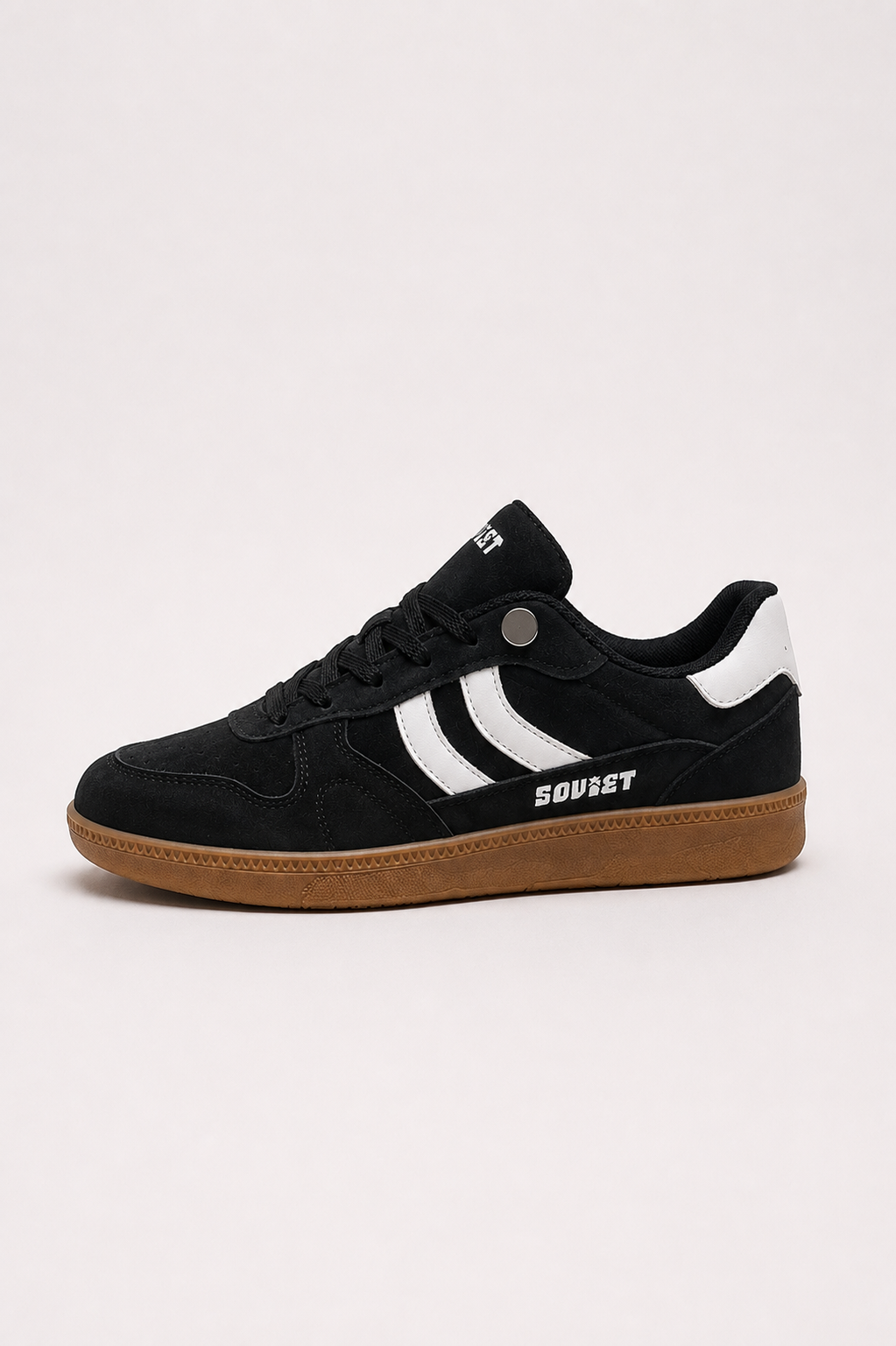 Soviet Stamford Black/Gum Fashion Sneaker