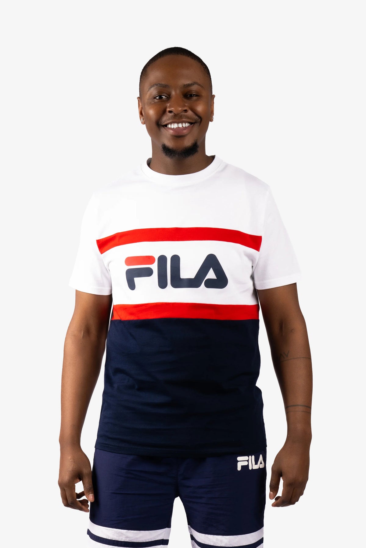 Fila Carlo White T-Shirt