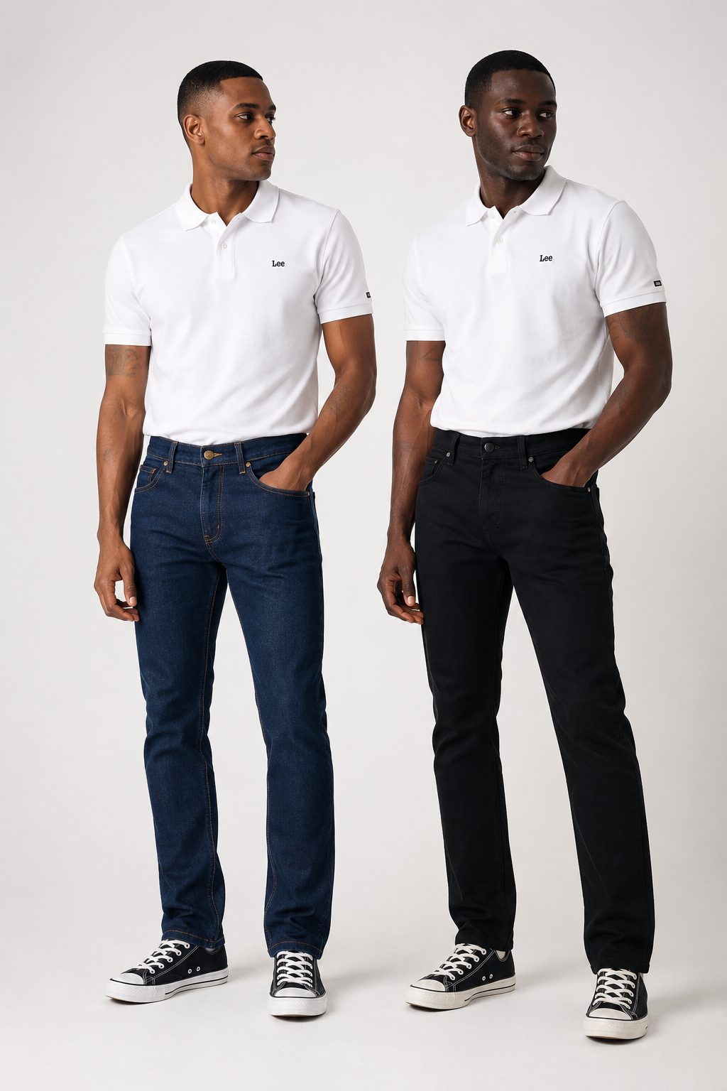 Lee Jeans Bundle Deal Brooklyn Black & Indigo Blue L812 4099/L812 3799