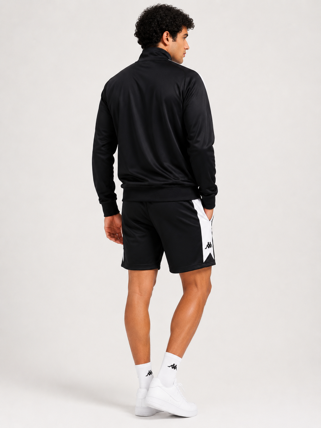 Kappa Iarella Black & White Jacket