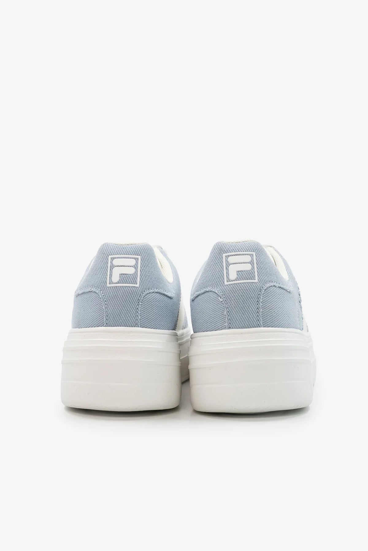 Fila Rhea White/Light Blue Platform sneakers