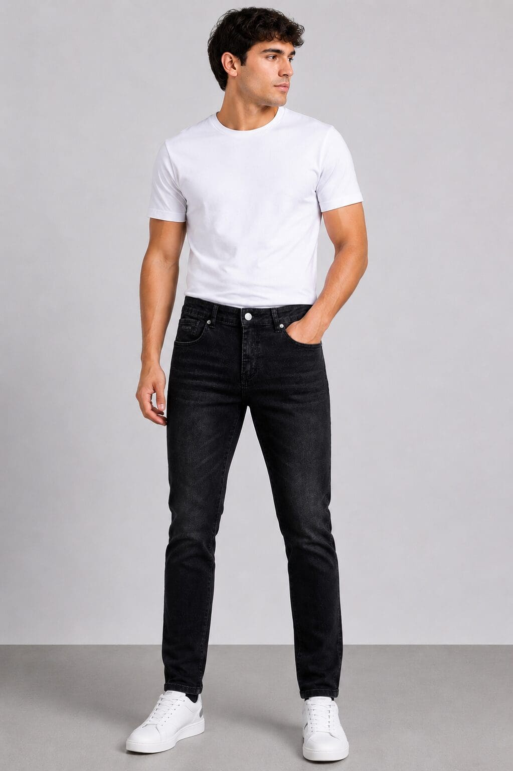 Lee Cooper Men’s Jeans Mason Charcoal