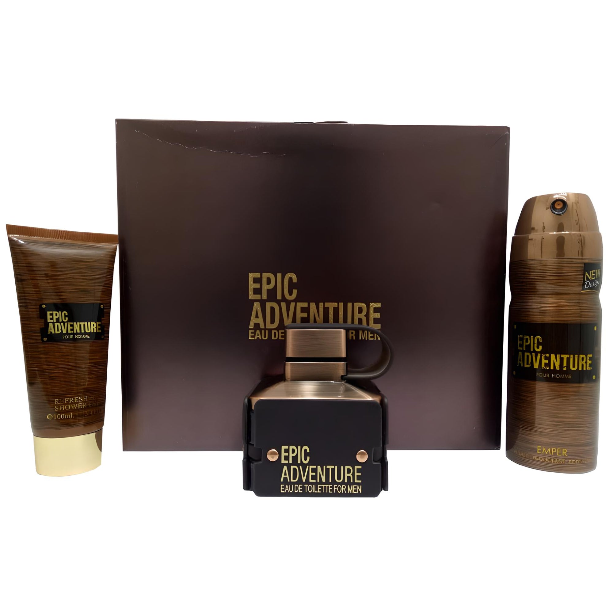Emper Epic Adventure Gift Set EDP 100ml