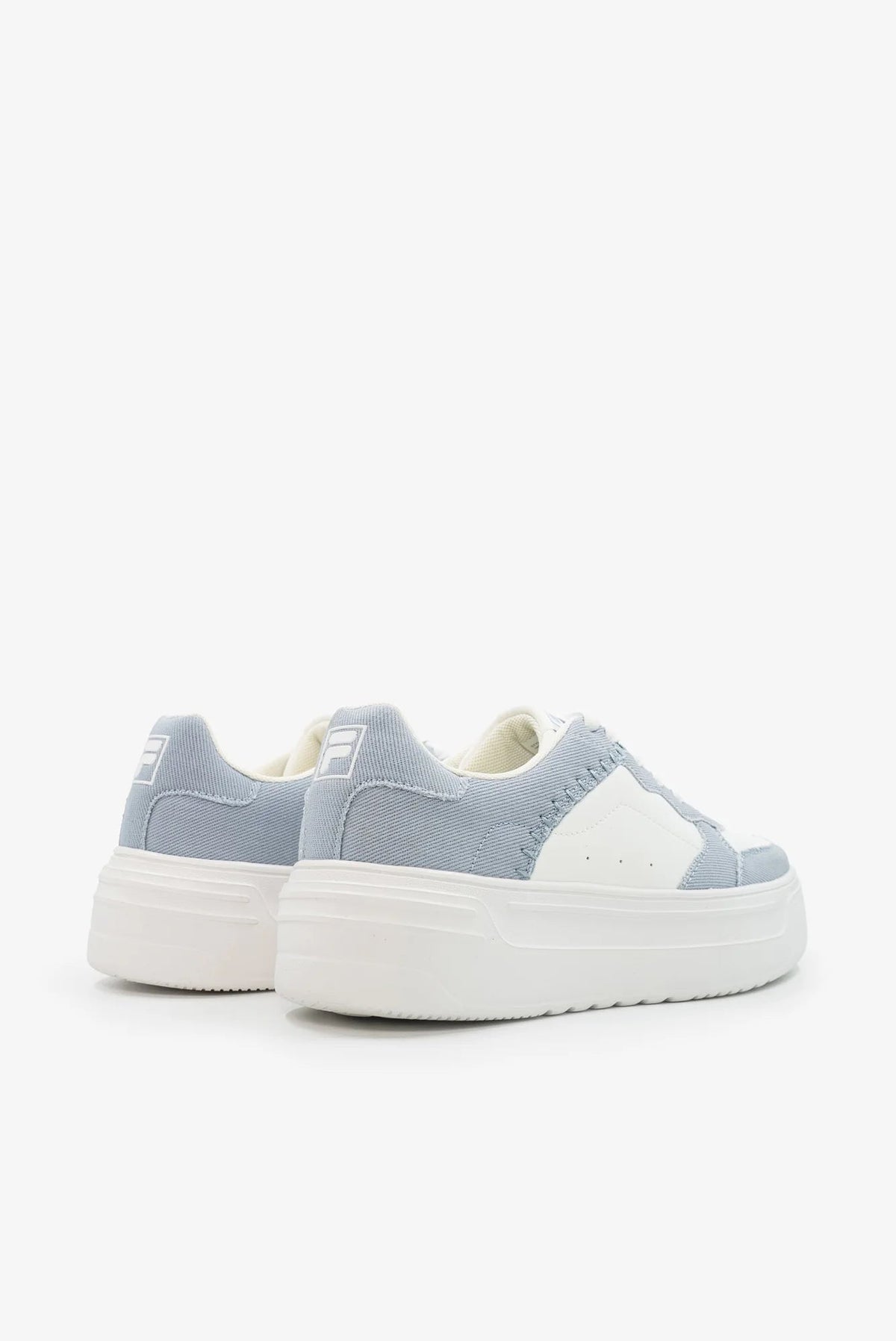 Fila Rhea White/Light Blue Platform sneakers