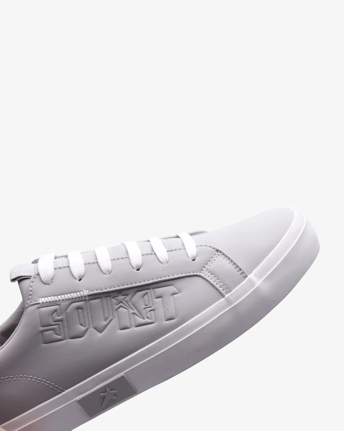 Soviet Hollywood Grey/White Low
Cut Lace Up