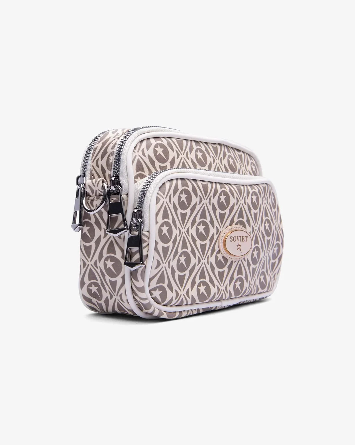Soviet Soul 26 PU Crossbody Bag Taupe