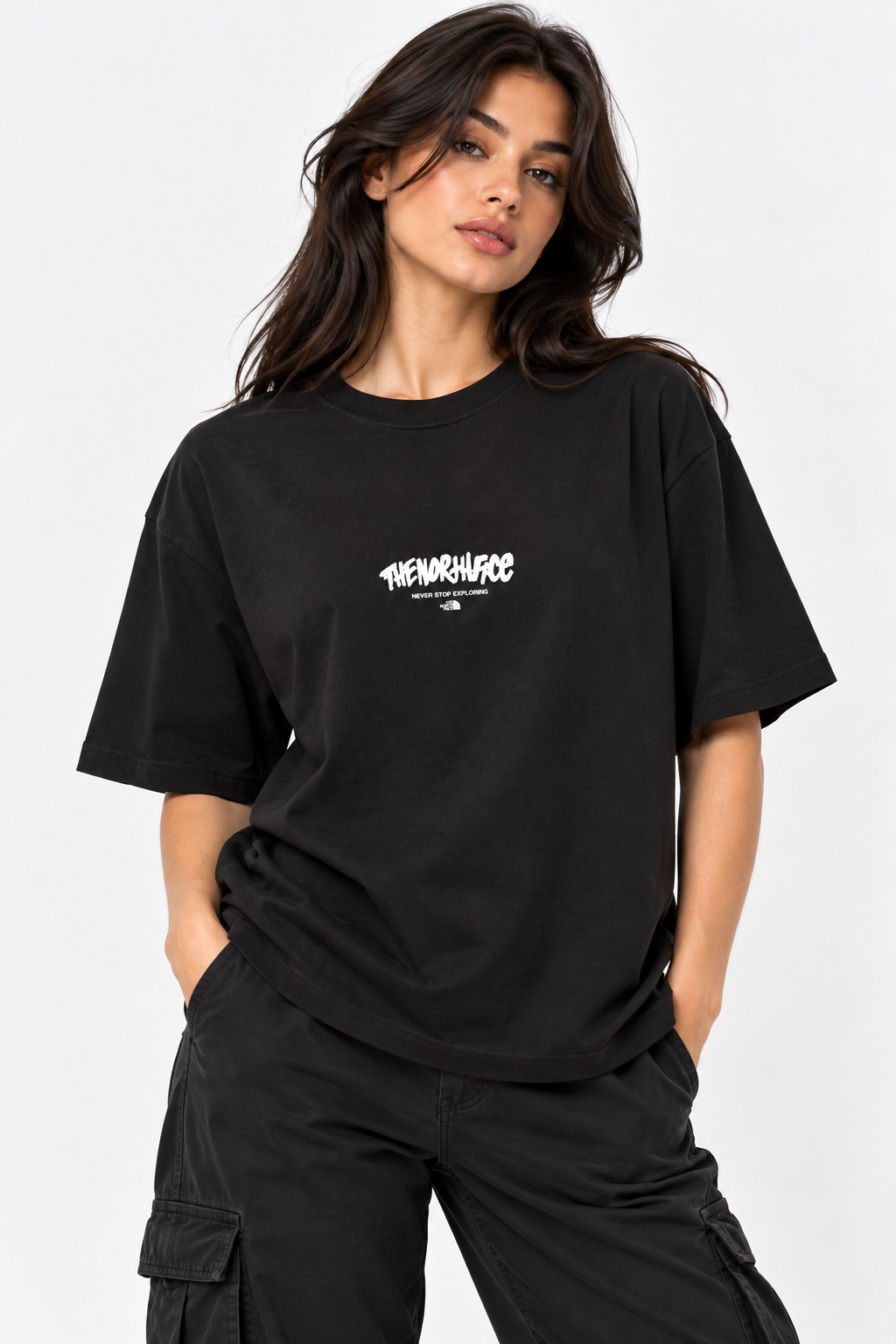 The North Face Women's Logo Play Short Sleeves BJA6