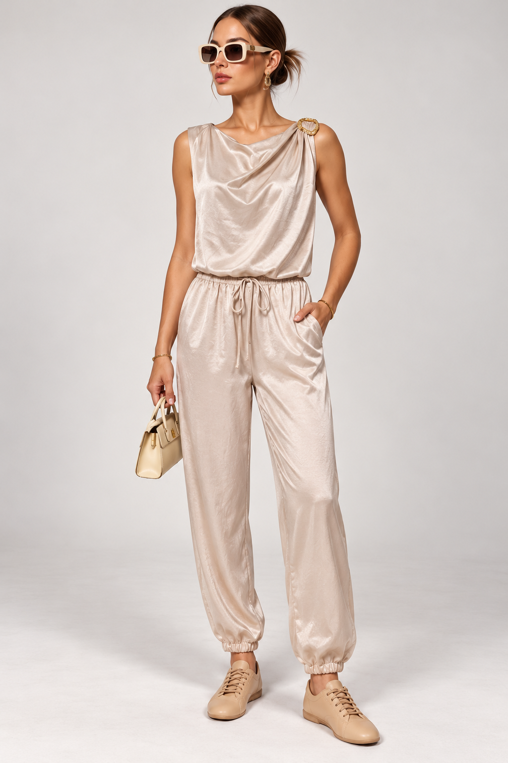 Summer 2 Piece Set with Top and Pants TZ5159