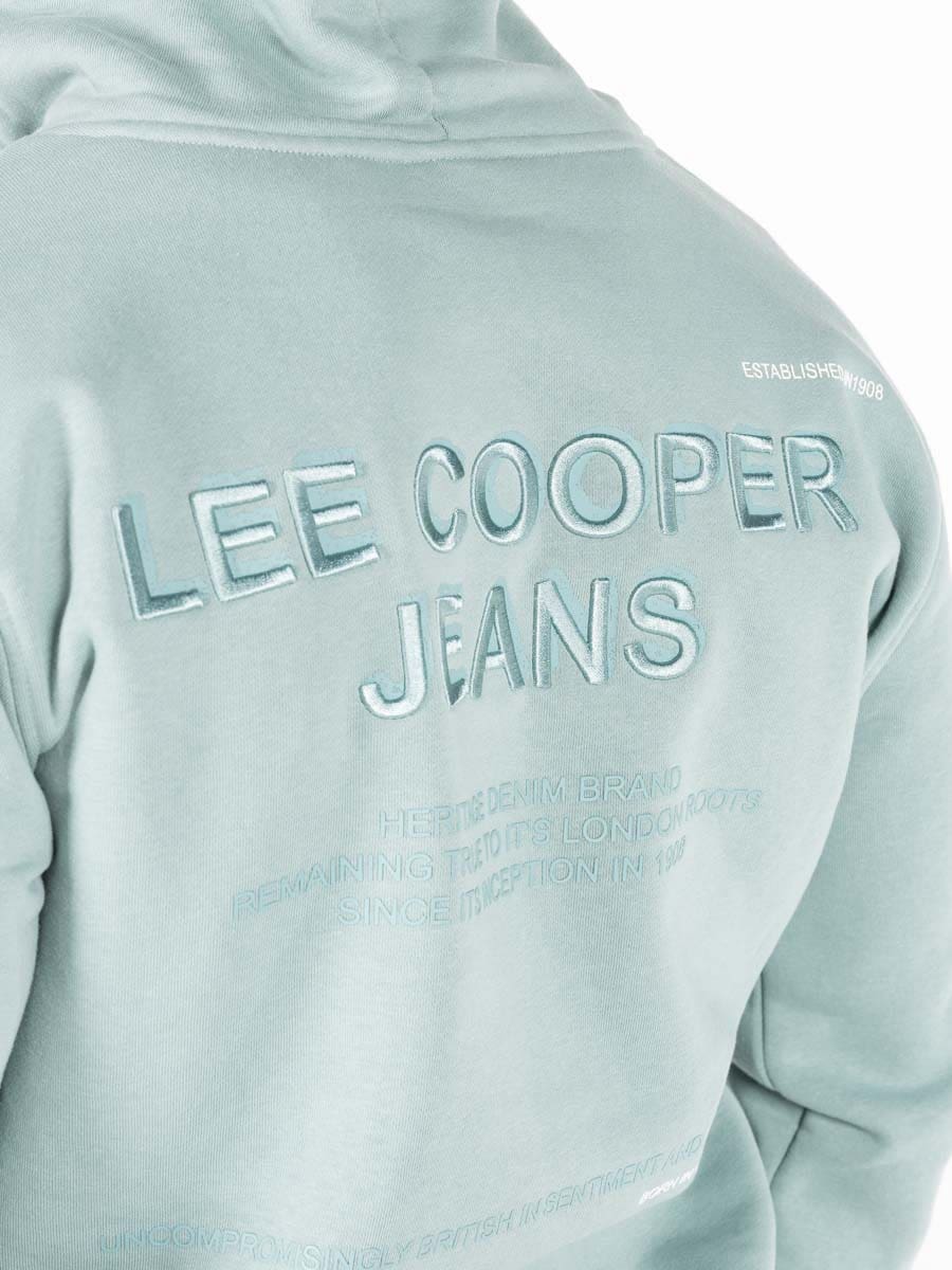 Lee Cooper Pascal Blue Regular Fit Hoodie