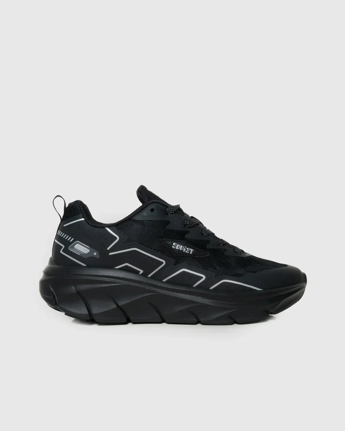 Soviet Clifton Black Sneakers