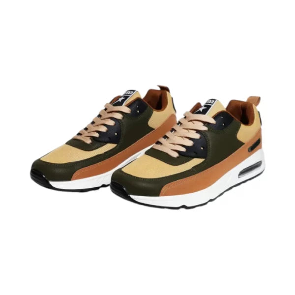 Soviet Kirk Khakhi Olive Airbubble Athleisure Sneaker
