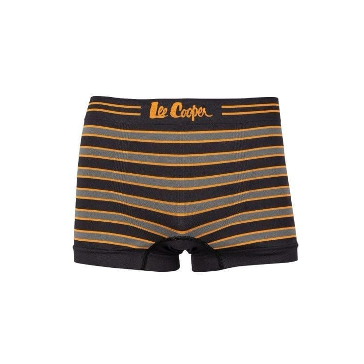 Lee Cooper Tally Seamless Underwear Black And Orange