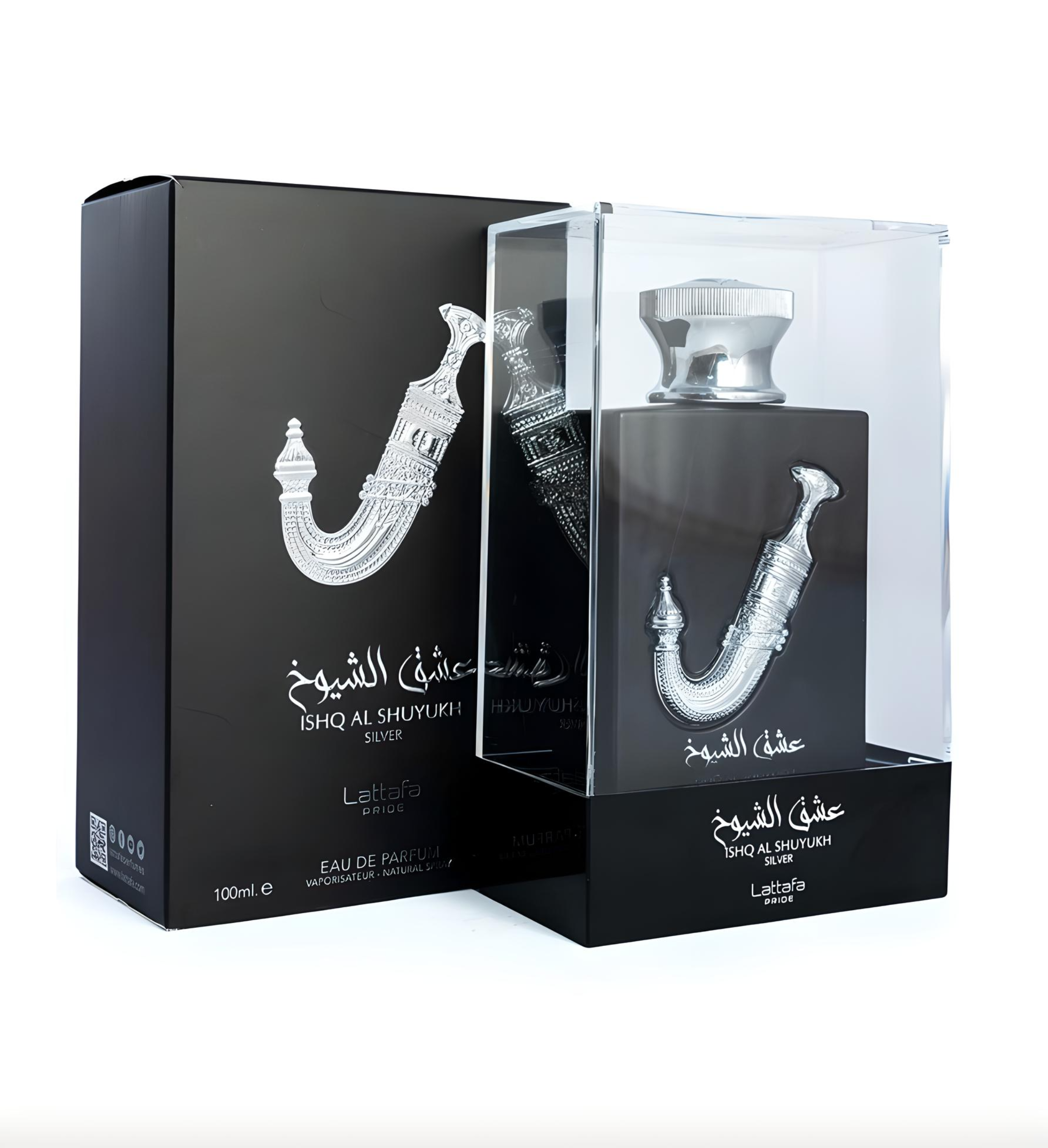 Lattafa Ishq Al Shuyukh Silver EDP 100ml