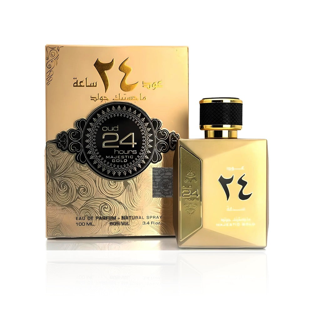 Ard Al Zaafaran Oud 24 Hours Majestic Gold Eau de Parfum 100ml – The Luxe Aura