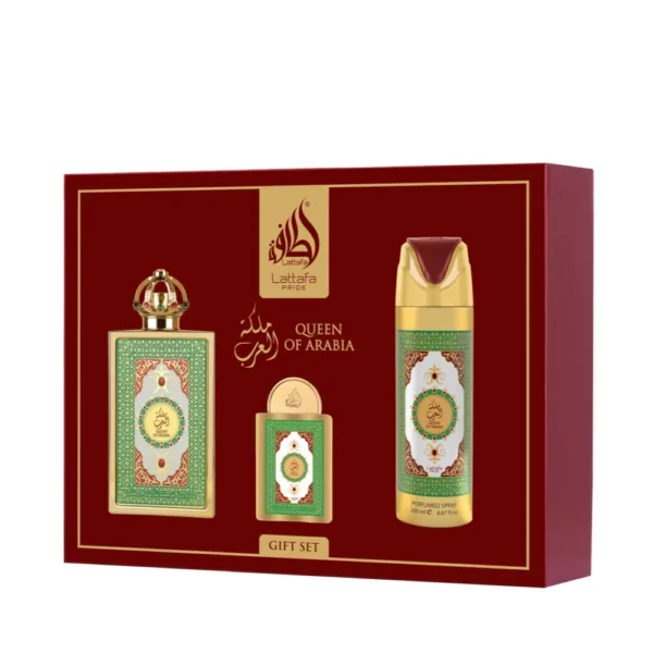 lattafa queen of arabia gift set EDP 100ml