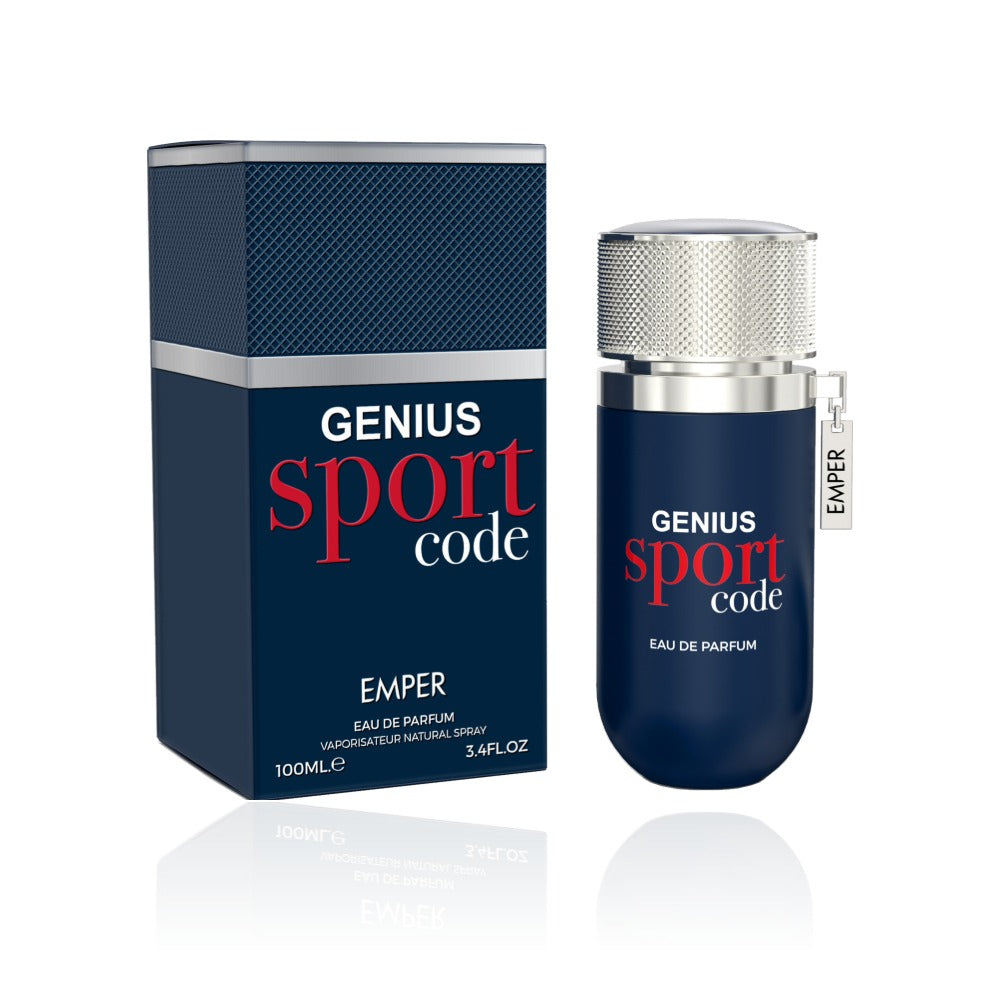 Emper Genius Sport Code Eau de Parfum 100ml – The Luxe Aura
