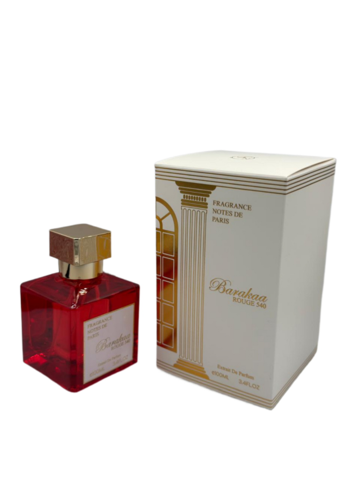 Fragrance Notes Barakaa Rouge 540 White Eau de Parfum 100ml – The Luxe Aura