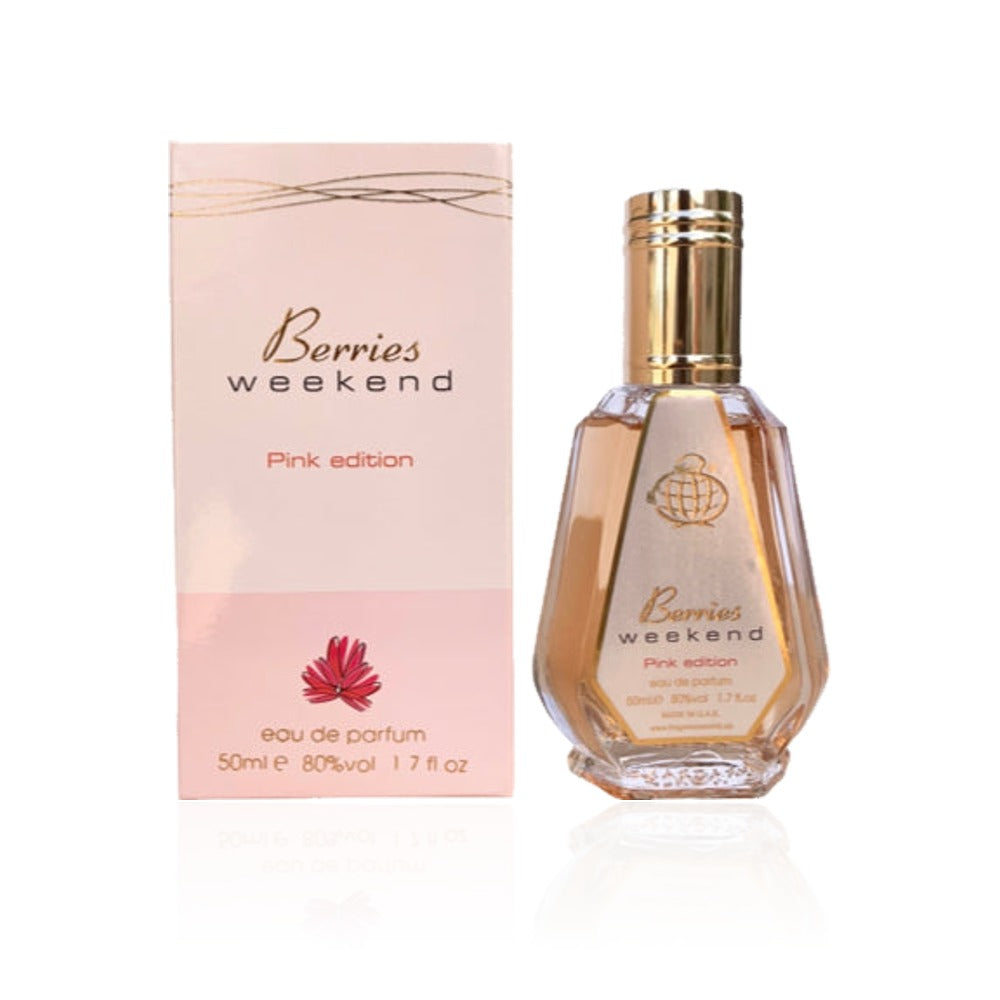 Fragrance World Berries Weekend Pink Ed Eau de Parfum 50ml – The Luxe Aura