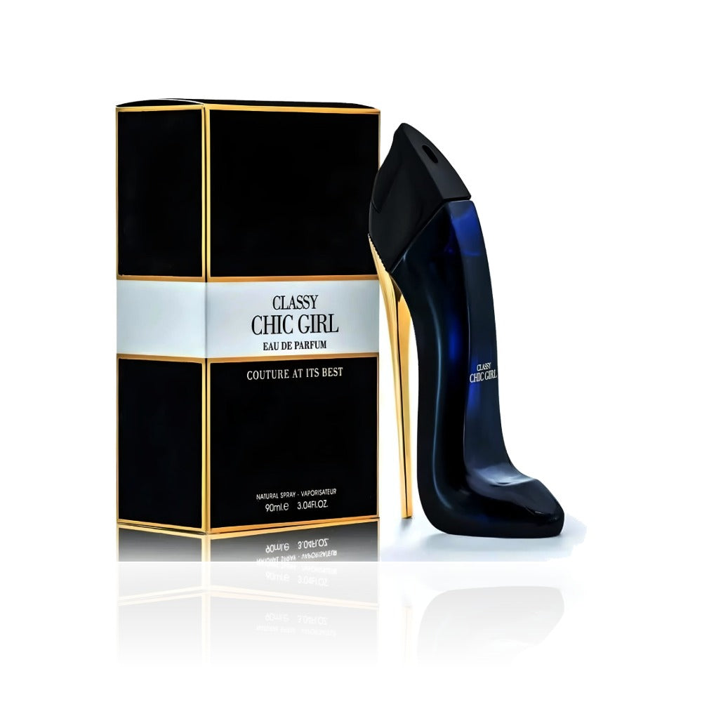 Fragrance World Classy Chic Girl Black Eau de Parfum 90ml – The Luxe Aura