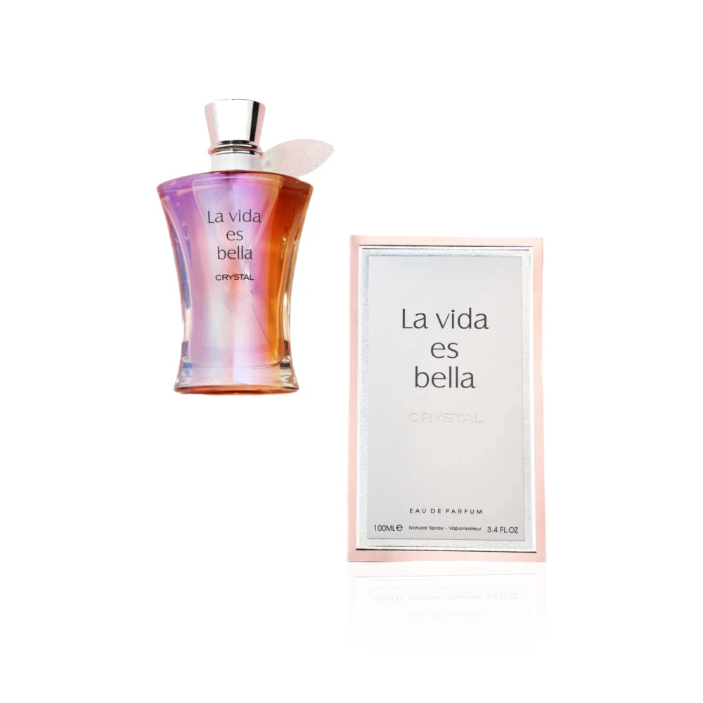 Fragrance World La Vida es Bella Crystal Eau de Parfum 100ml – The Luxe Aura