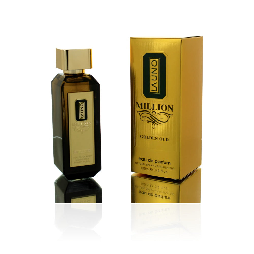 Fragrance World Launo Million Golden Oud Eau de Parfum 100ml – The Luxe Aura