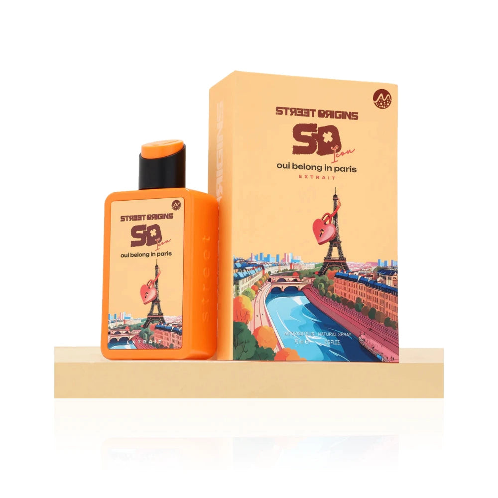 Fragrance World Street Origins Oui Belong in Paris Extrait de Parfum 75ml – The Luxe Aura