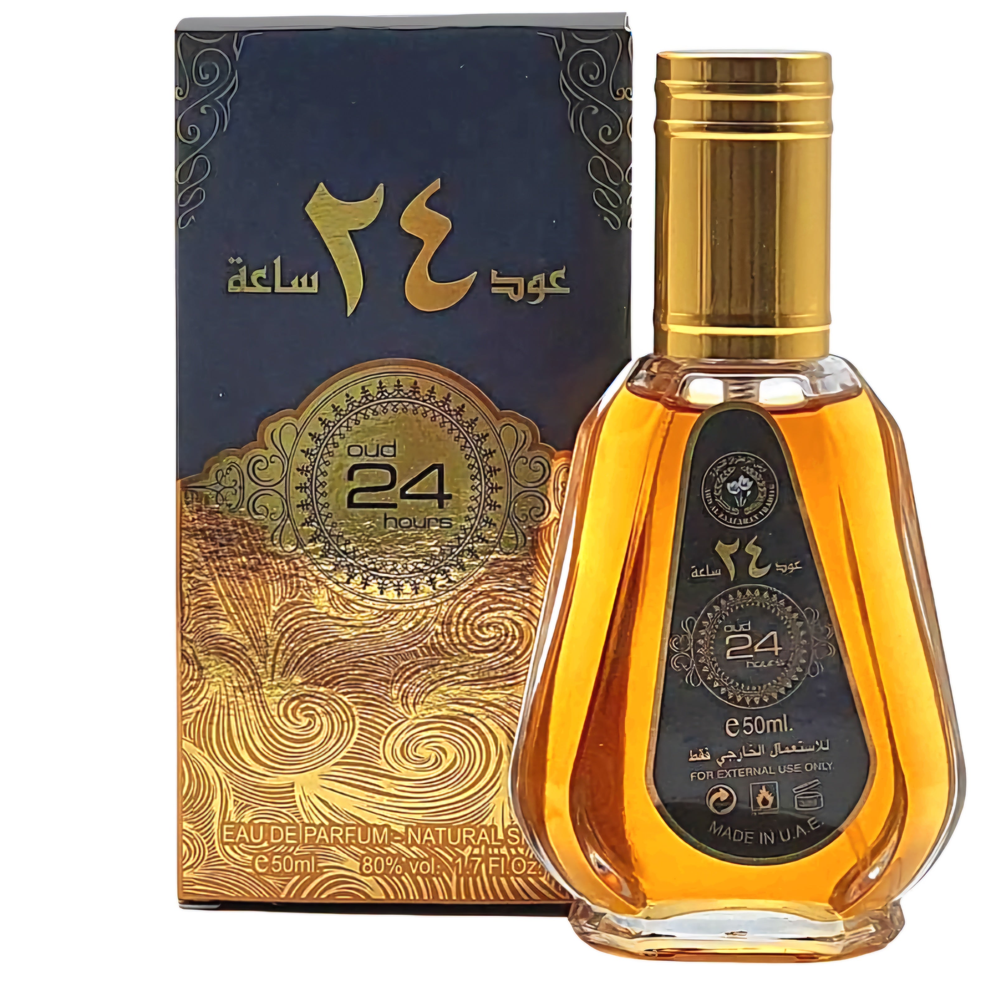 Ard Al Zaafaran Oud 24 Hours Black EDP 50ml