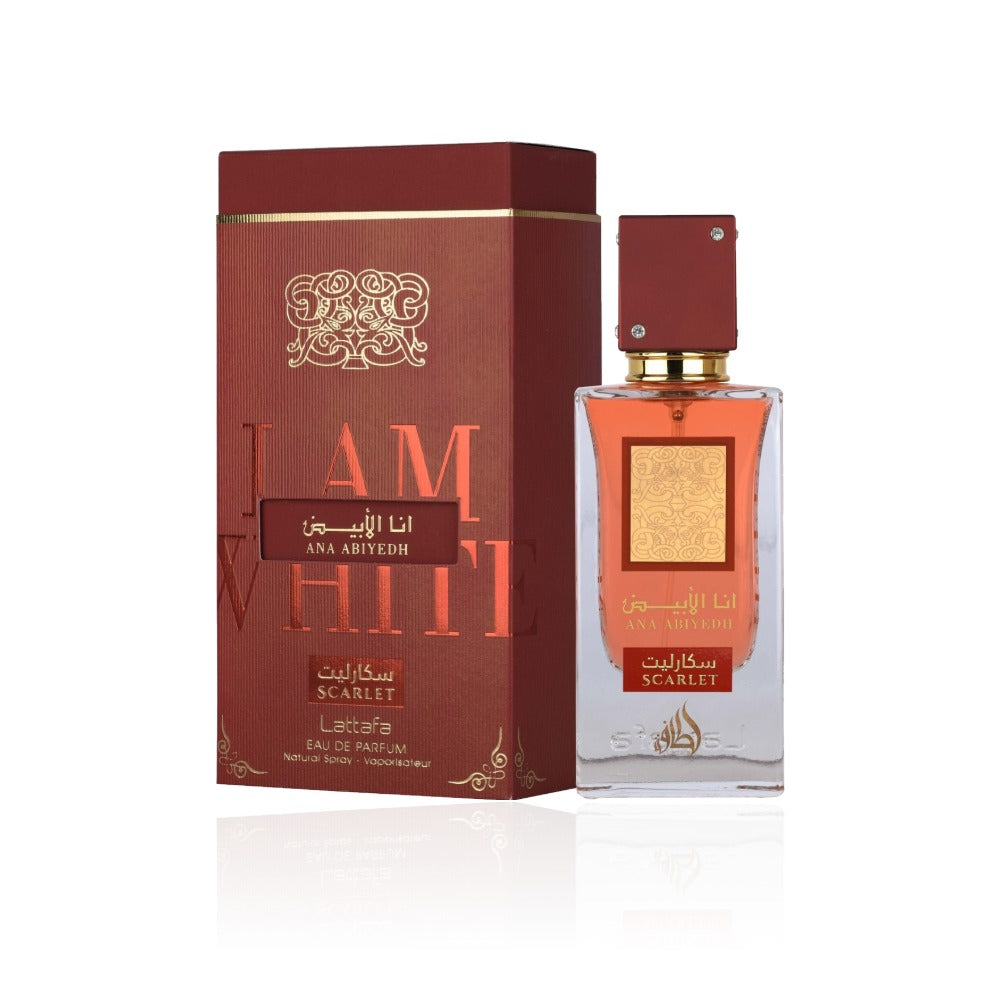 Lattafa Ana Abiyedh Scarlet Eau de Parfum 60ml – The Luxe Aura