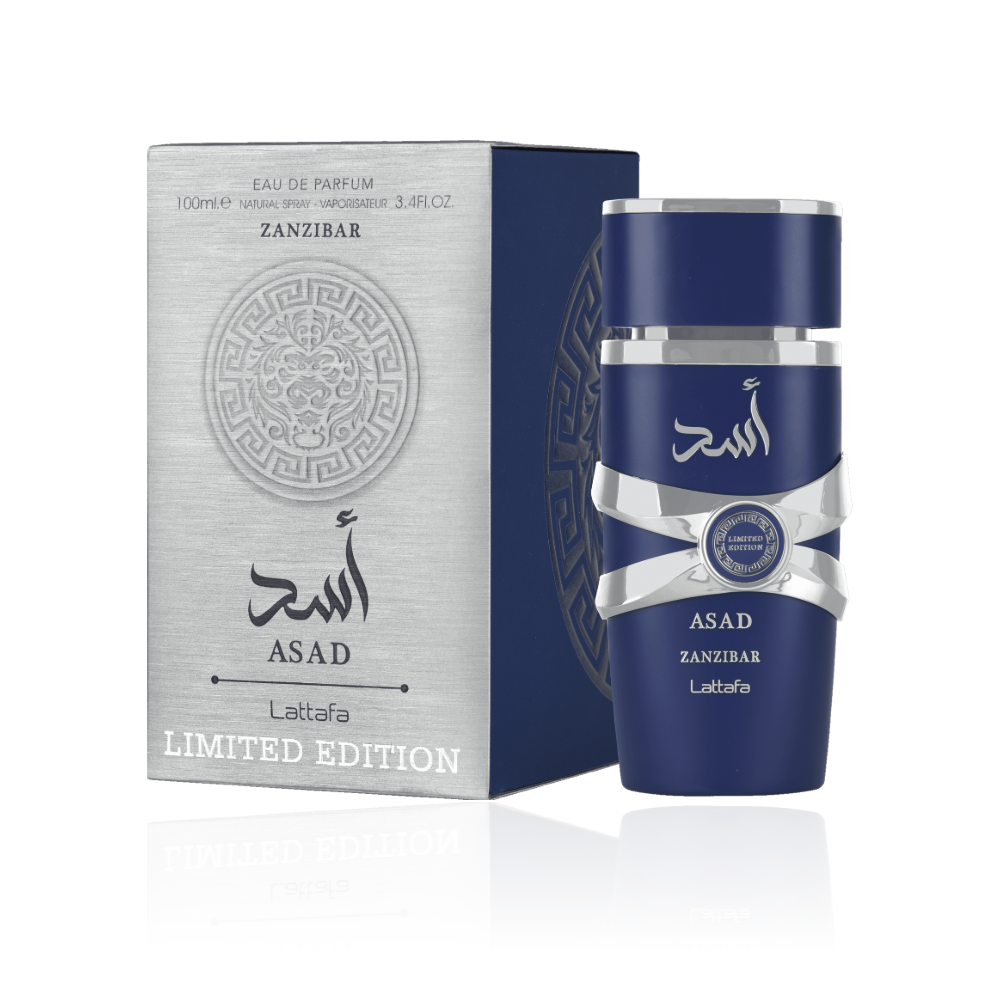 Lattafa Asad Zanzibar Limited Edition Eau de Parfum 100ml – The Luxe Aura