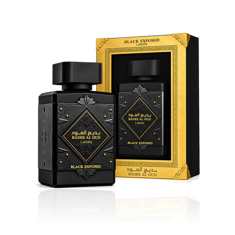 Lattafa Badee al Oud Black Exposed Eau de Parfum 100ml – The Luxe Aura