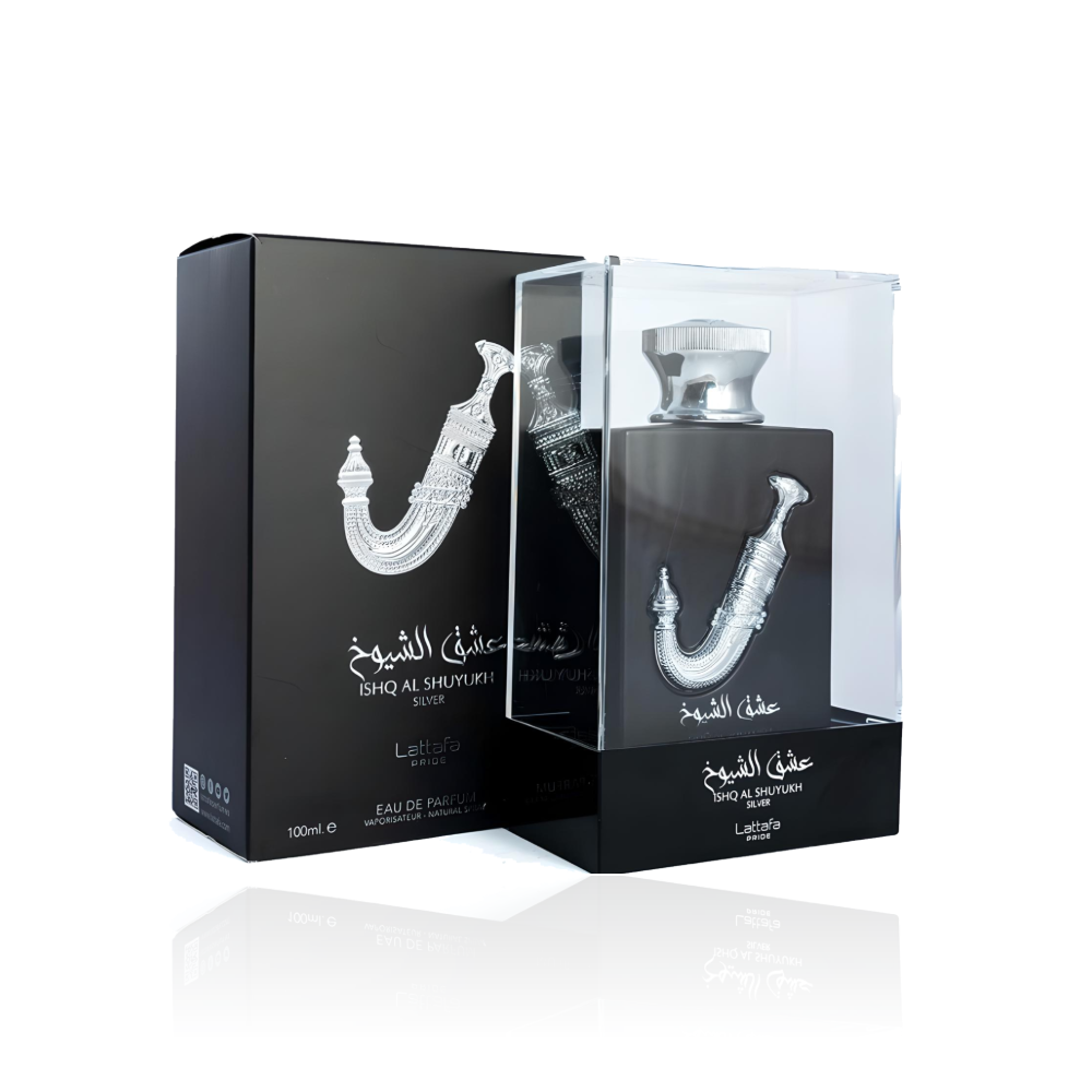 Lattafa Ishq Al Shuyukh Silver Eau de Parfum 100ml – The Luxe Aura
