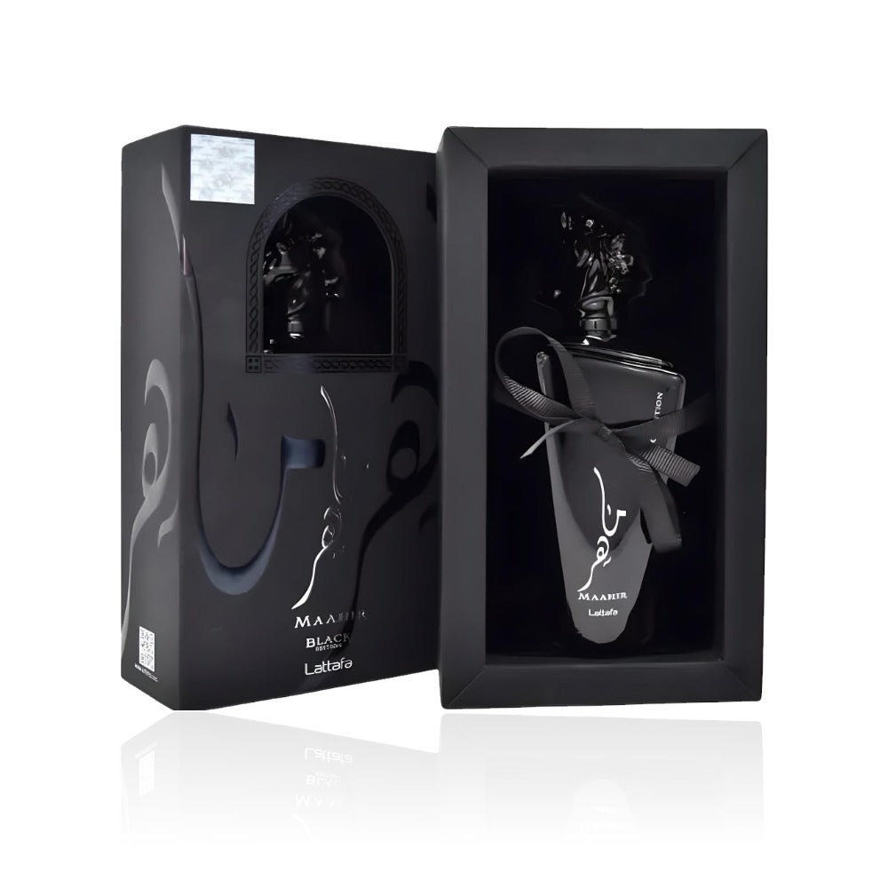 Lattafa Maahir Black Eau de Parfum 100ml – The Luxe Aura