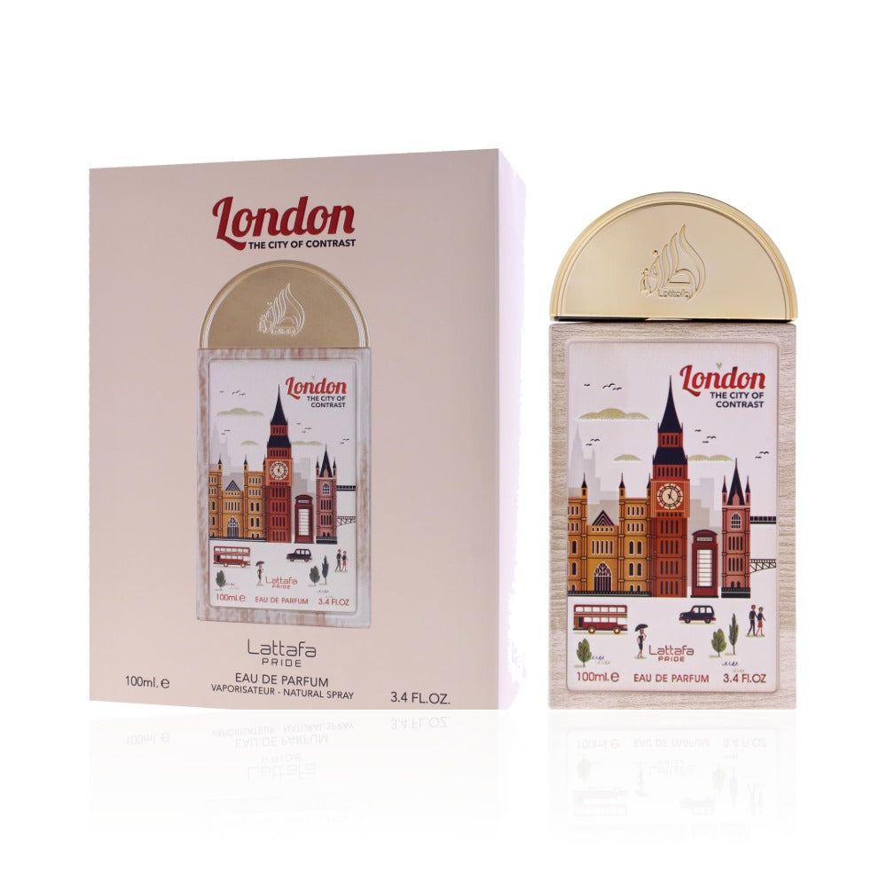 Lattafa Pride London the City of Contrast Eau de Parfum 100ml – The Luxe Aura