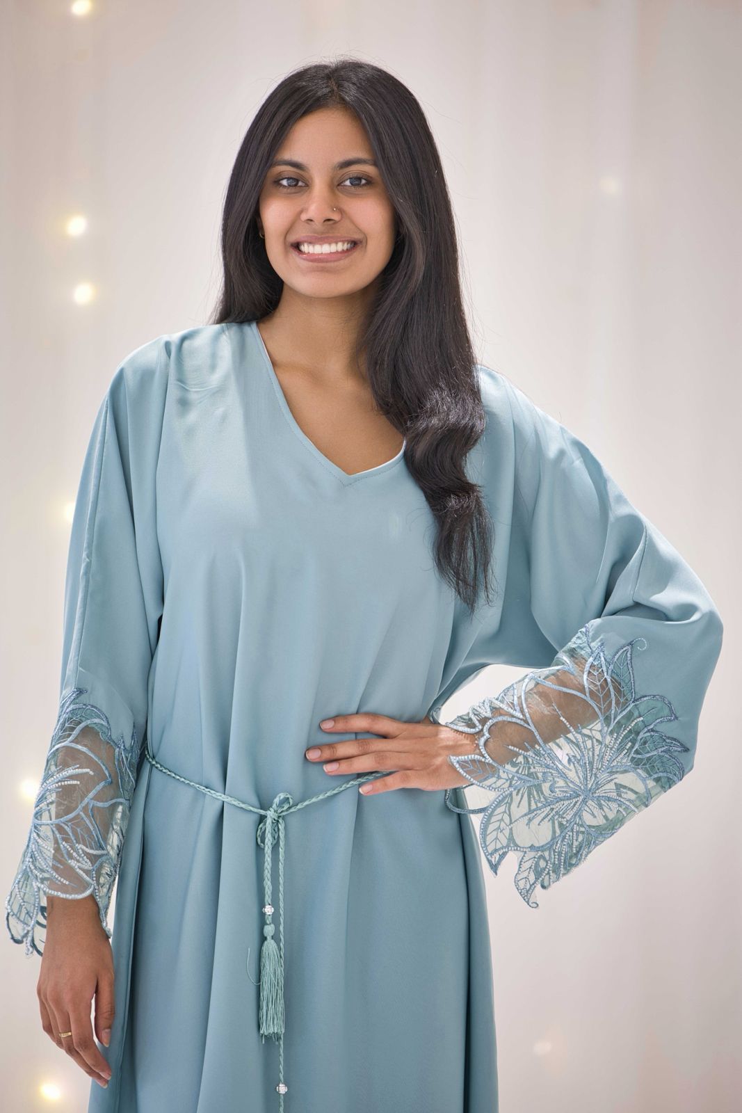 Nehal Mint Blue Dress – view 2