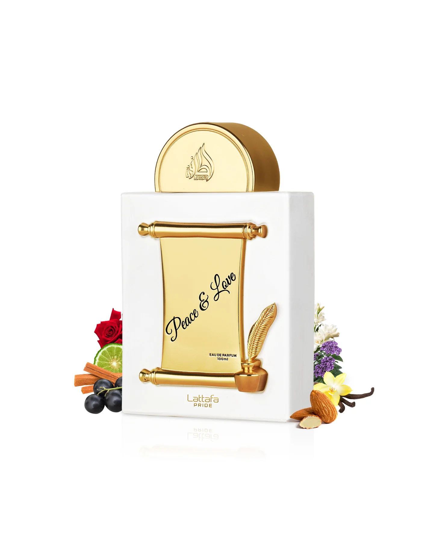 Lattafa peace and love gift set EDP 100ml