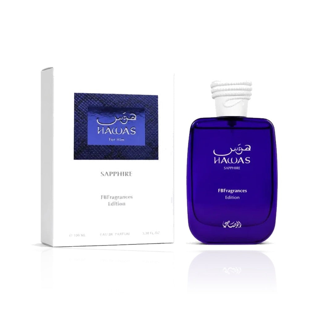 Rasasi Hawas Sapphire Eau de Parfum 100ml – The Luxe Aura