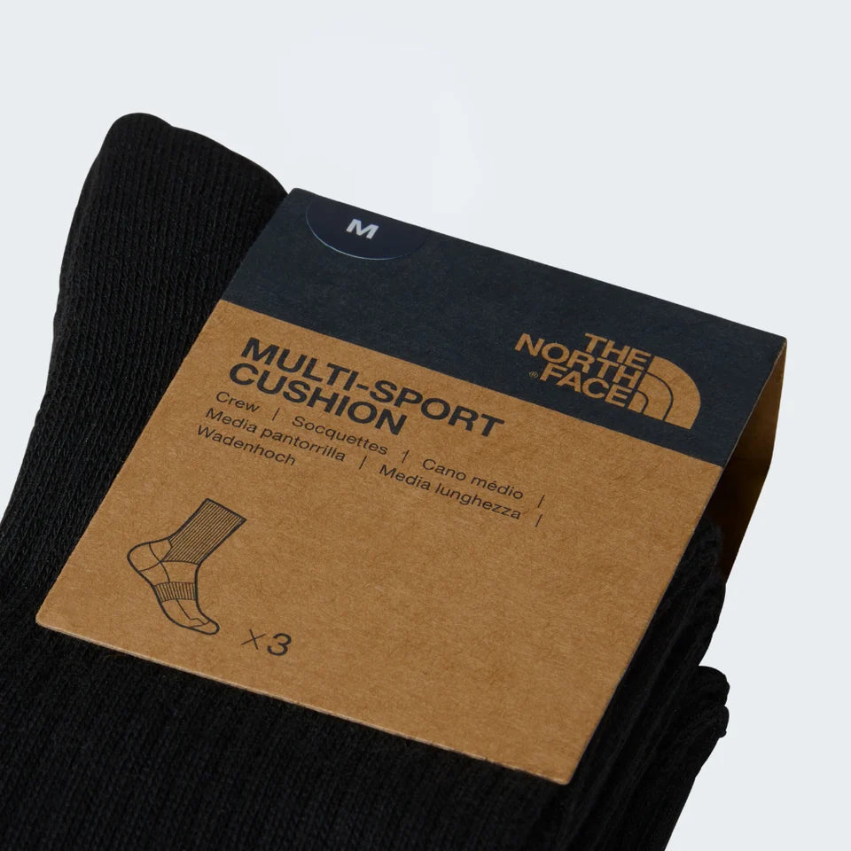 The North Face 882H Multi Sport Cush Crew Sock 3P – view 3