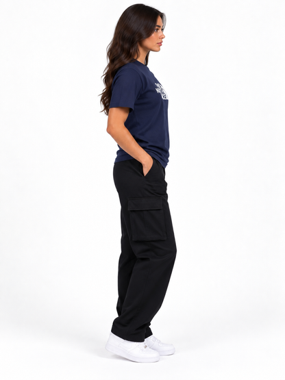 Women’s North Face Evolution Navy Short Sleeves 8B6J