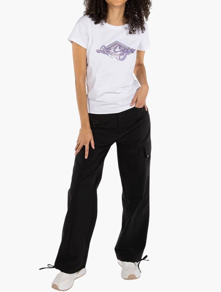 Lee Cooper Camilla White Slim Fit T-Shirt