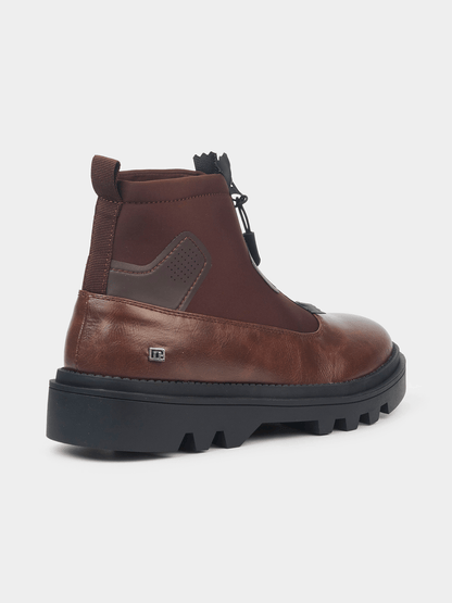 Mazerata Vinchey 9 Faux Leather Boots