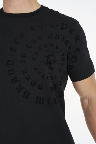 Lee Cooper Men’s T-shirt Samkelo Black