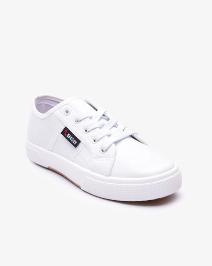 Soviet Rosewood White Mono Low
Cut Sneaker