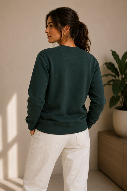 Women’s Green Long Sleeves sweatshirt