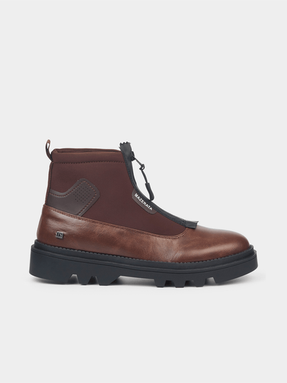 Mazerata Vinchey 9 Faux Leather Boots