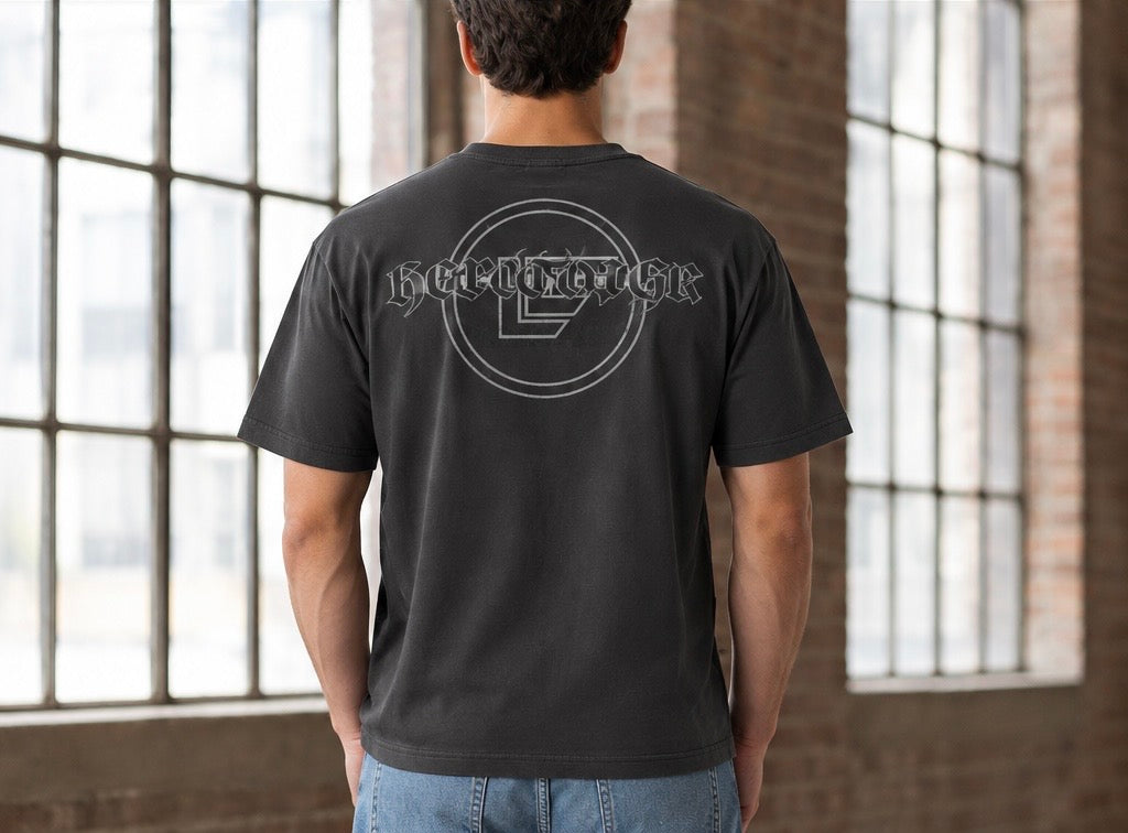 Lee Cooper Men’s T-shirt Calum Charcoal