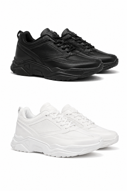 Soviet Bundle Deal Black & White Aurelia Sneakers
