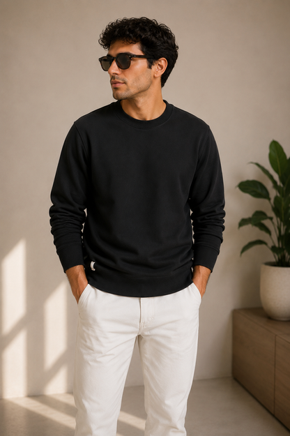 Black Long Sleeves sweatshirt